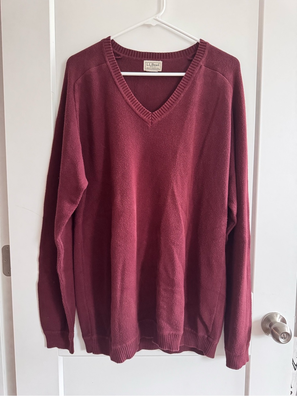LL Bean Men’s V Neck Sweater